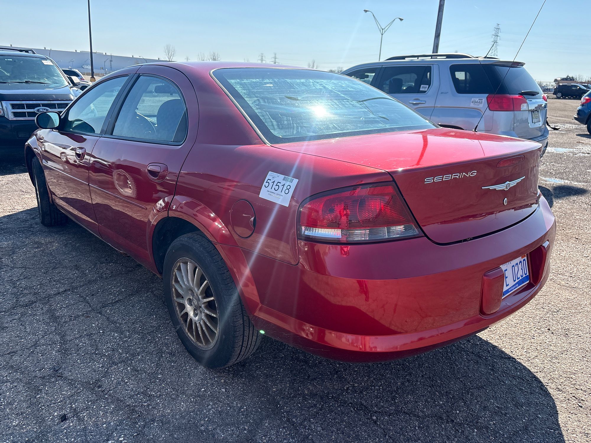 2004 CHRYSLER SEBRING - Image 4