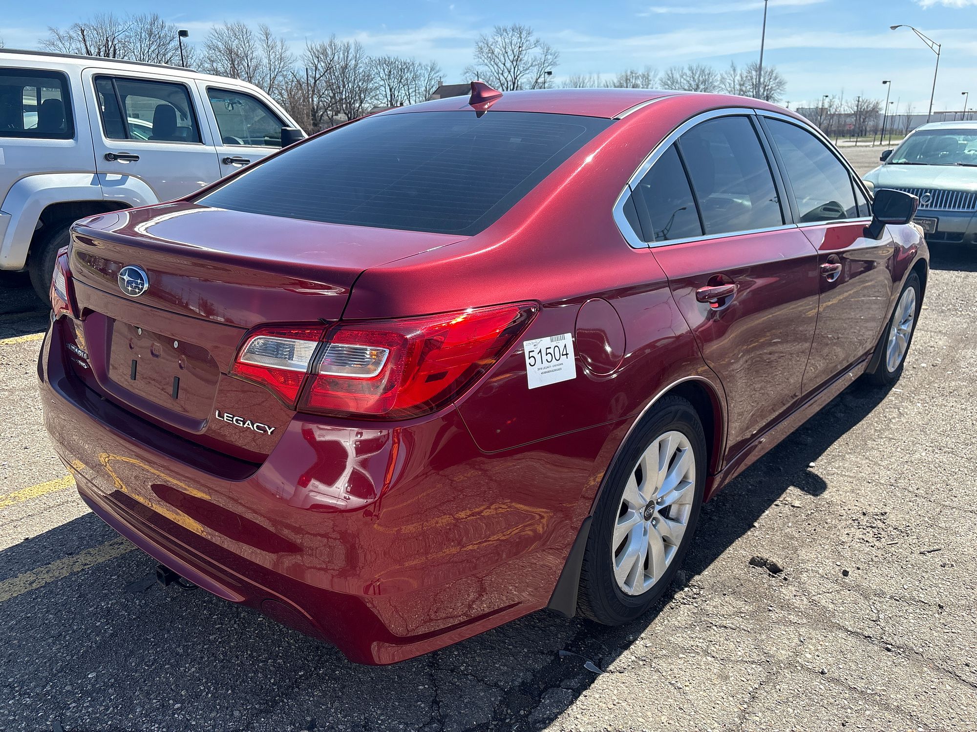 2016 SUBARU LEGACY - Image 3