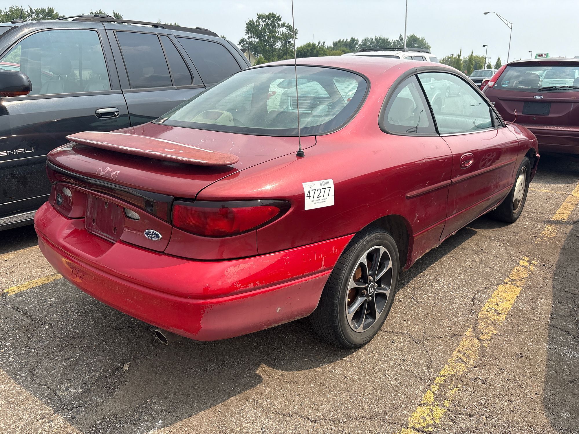 2002 Ford Escort ZX2 Parts - U-Pull and Save Auto Parts - Pontiac