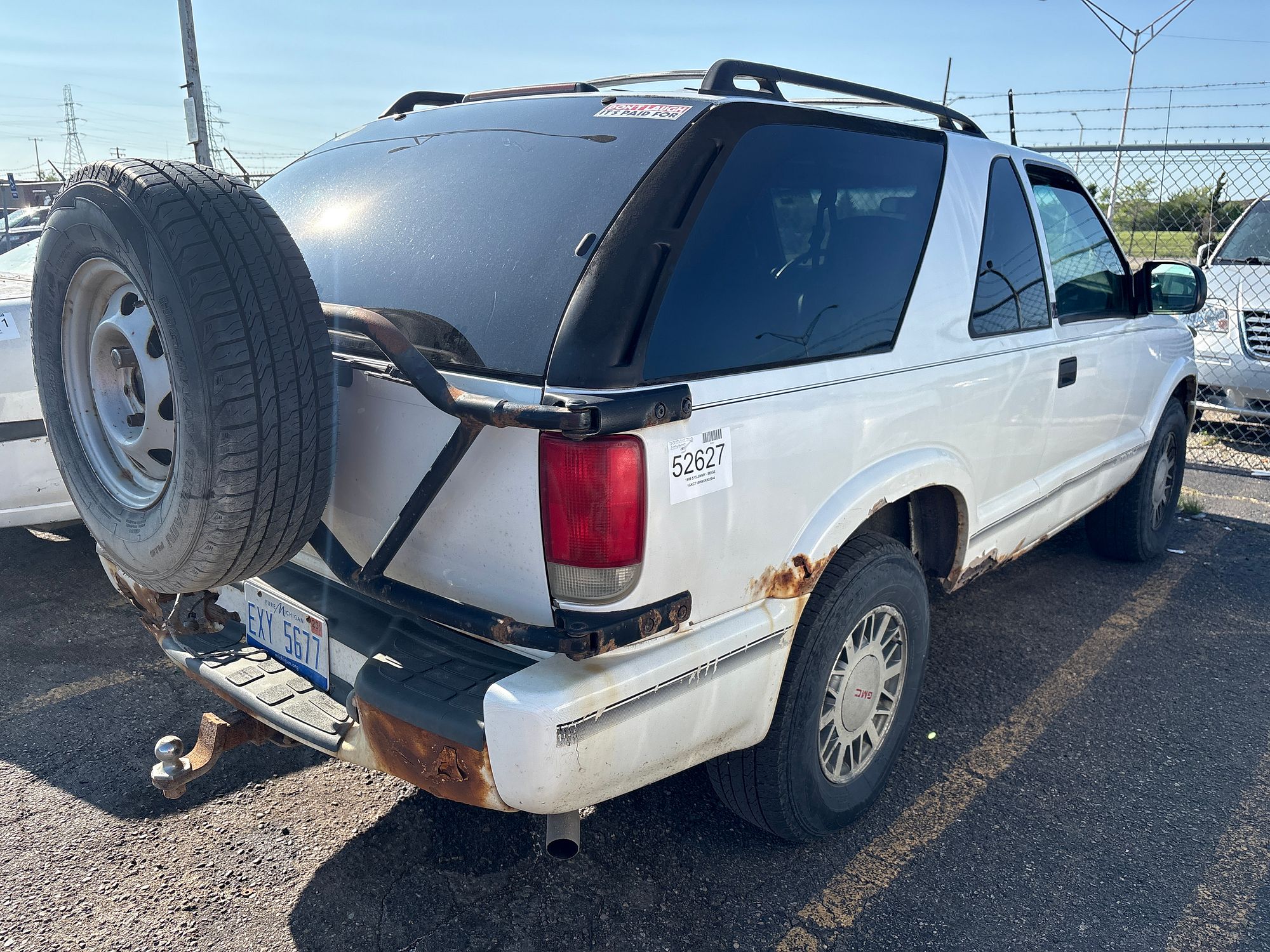 1999 GMC S15 JIMMY - Image 3