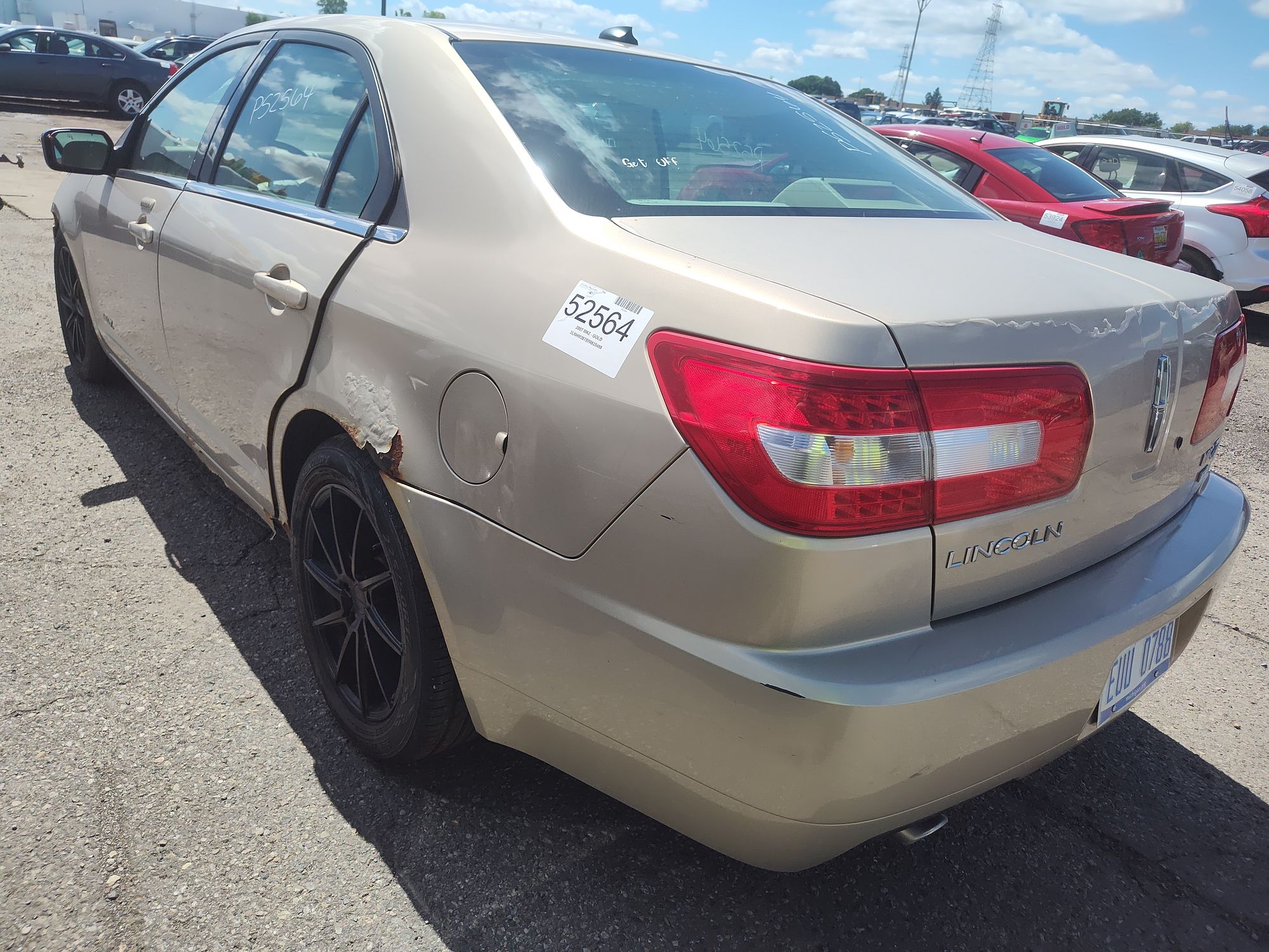2007 LINCOLN MKZ - Image 4