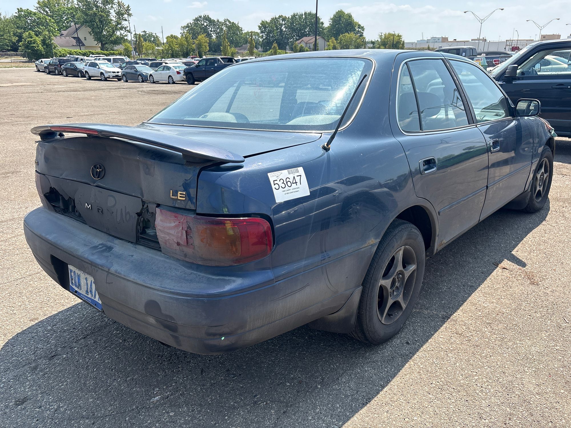 1996 TOYOTA CAMRY - Image 3