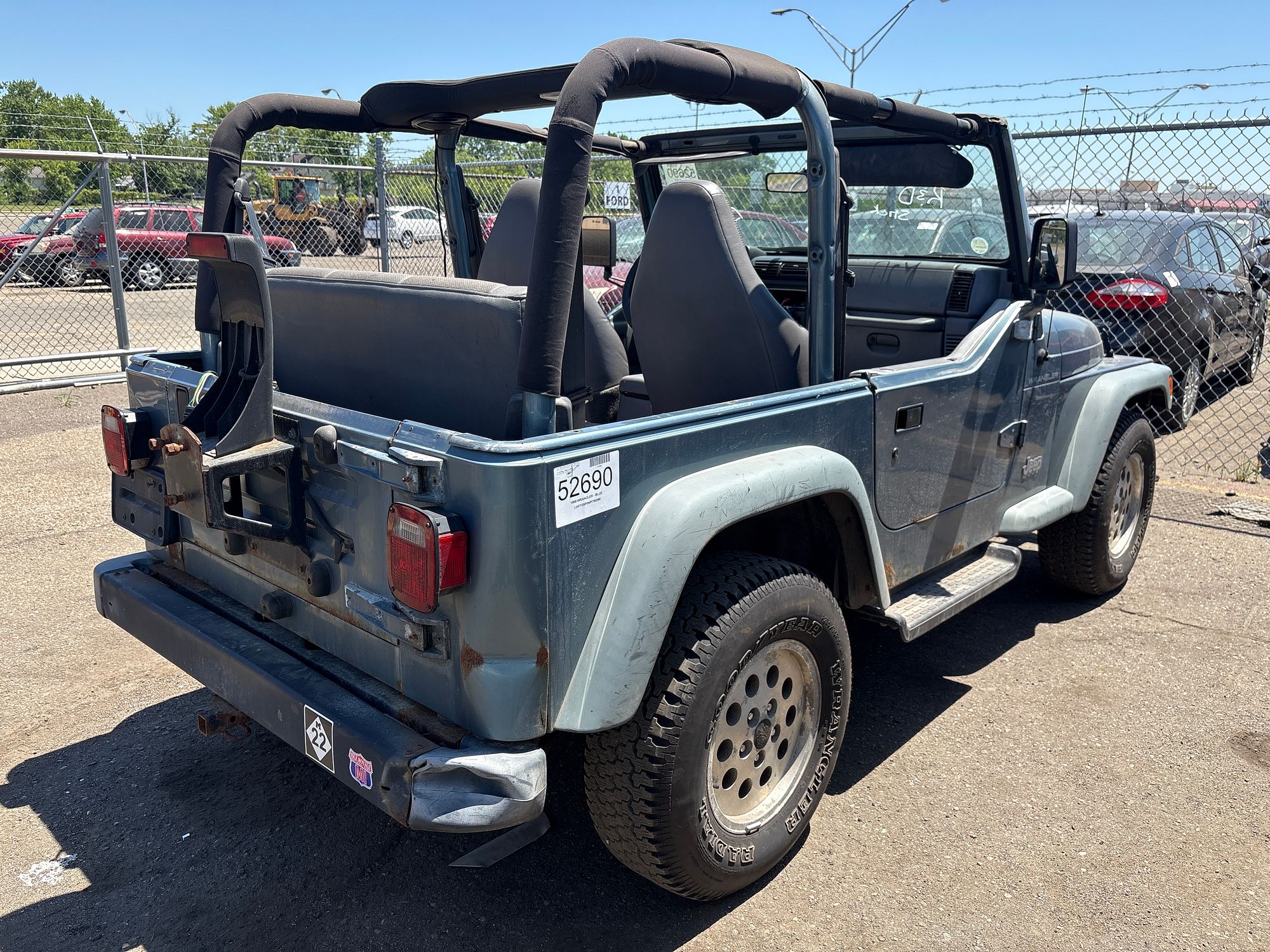 1998 JEEP WRANGLER - Image 3