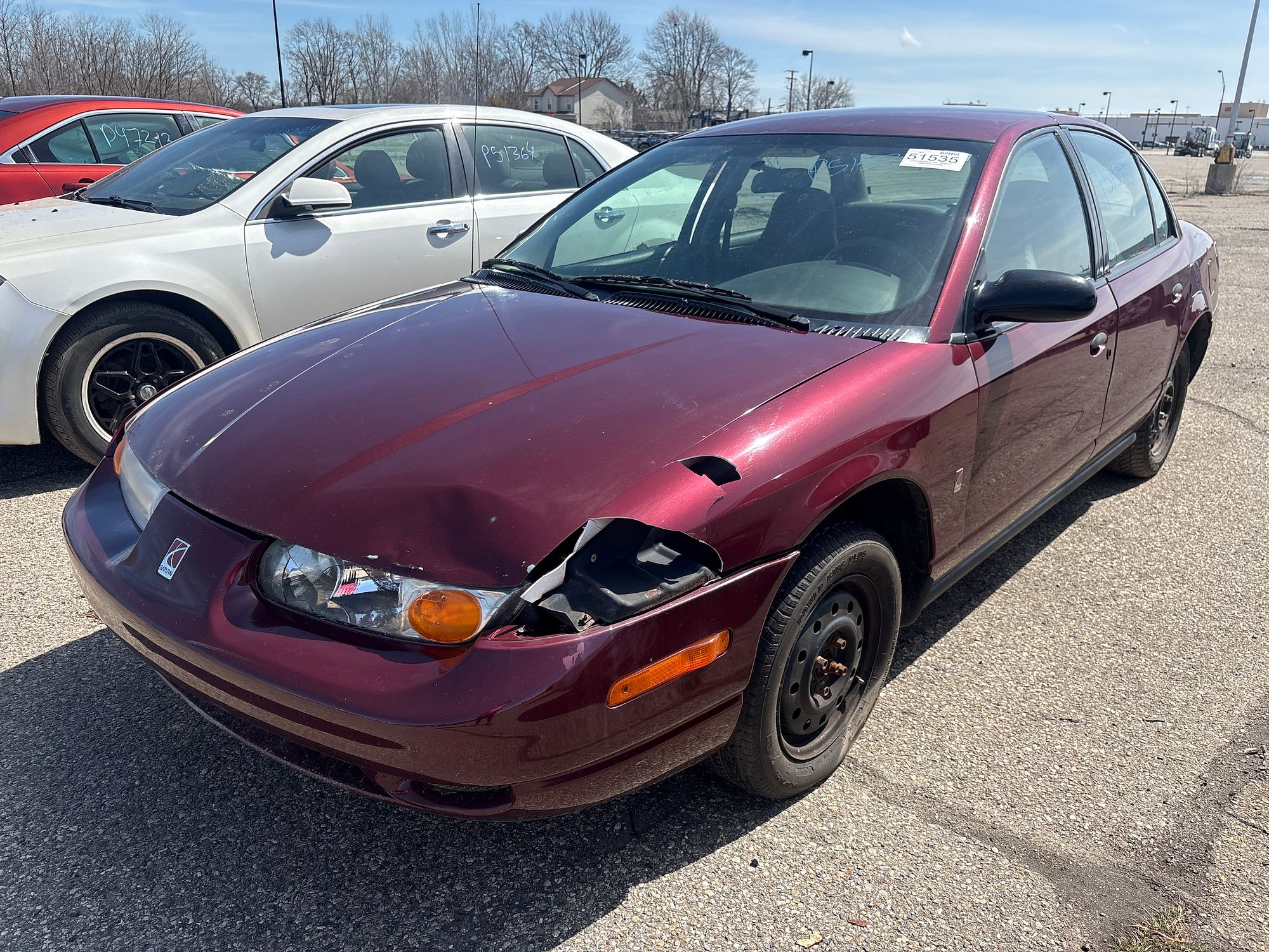 2002 SATURN S SERIES SEDAN - Image 1