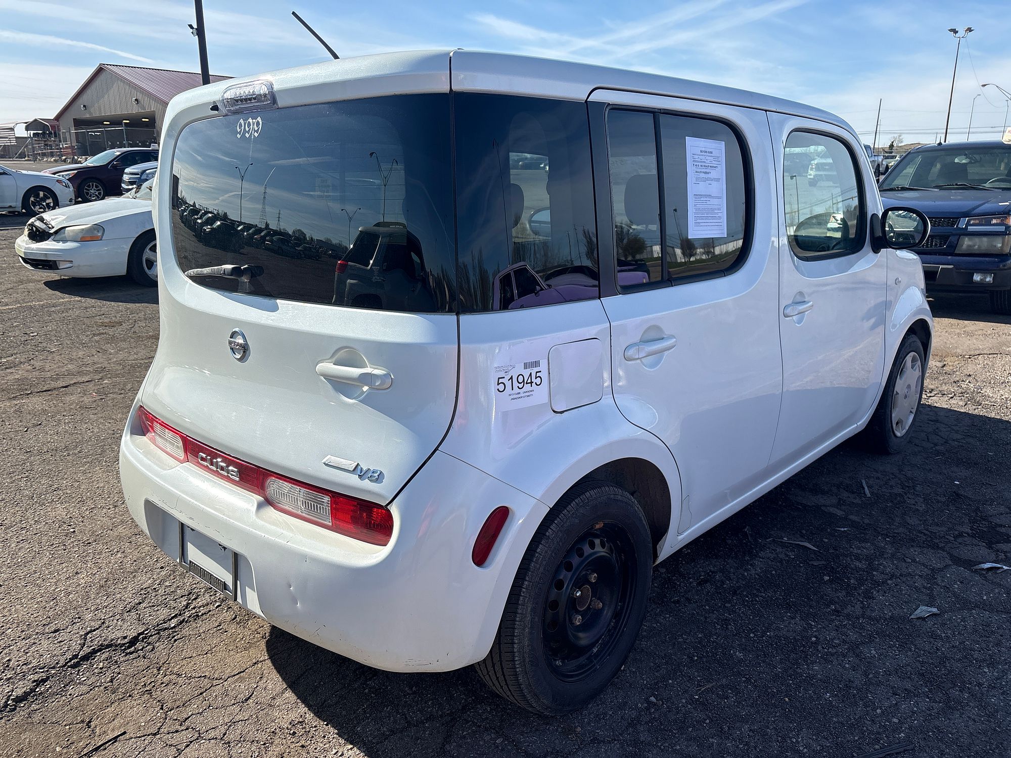2013 NISSAN CUBE - Image 3