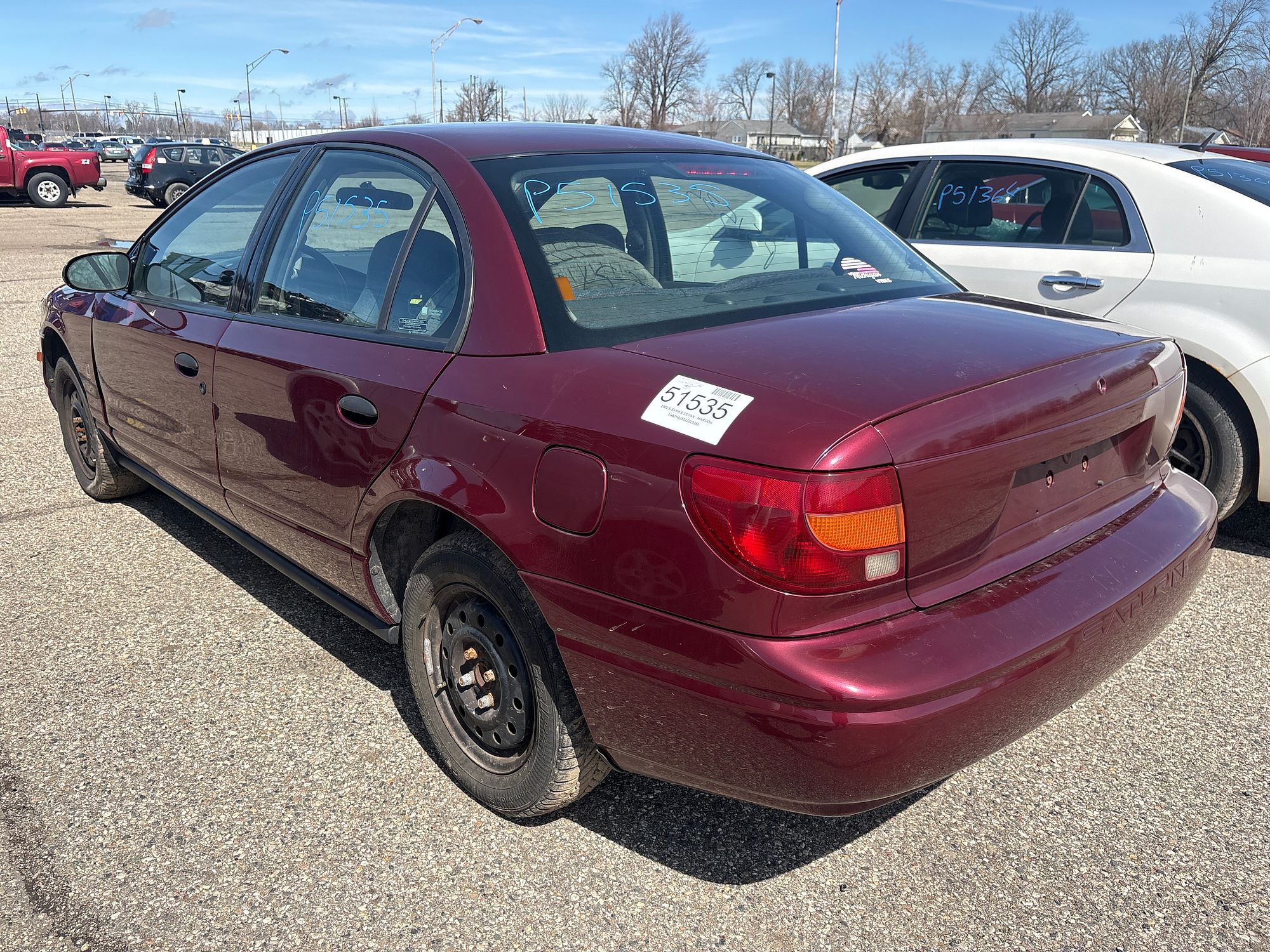 2002 SATURN S SERIES SEDAN - Image 4